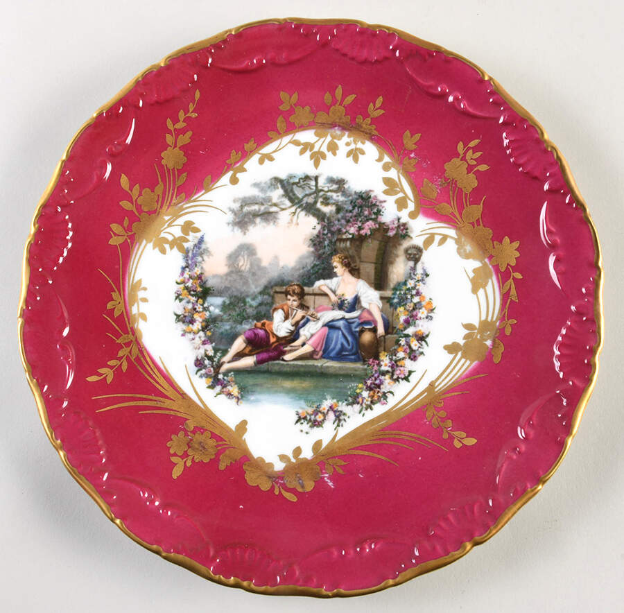 LCT13 Dinner Plate by Limoges Castel-1