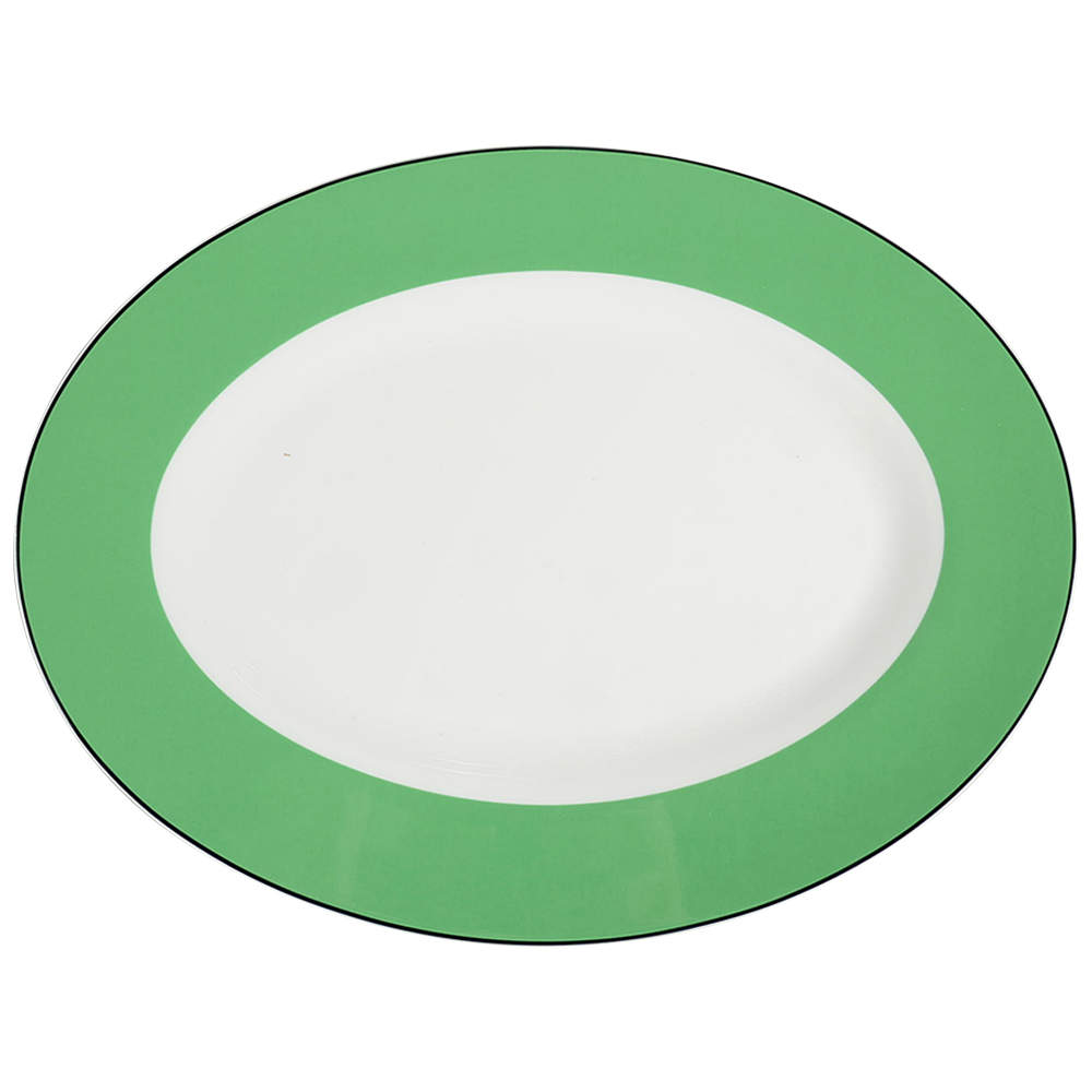 Hopscotch Drive 16" Oval Serving Platter by Lenox-1