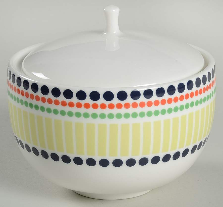 Hopscotch Drive Sugar Bowl & Lid by Lenox-1