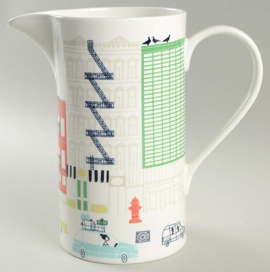 Hopscotch Drive About Town Large Pitcher by Lenox-1