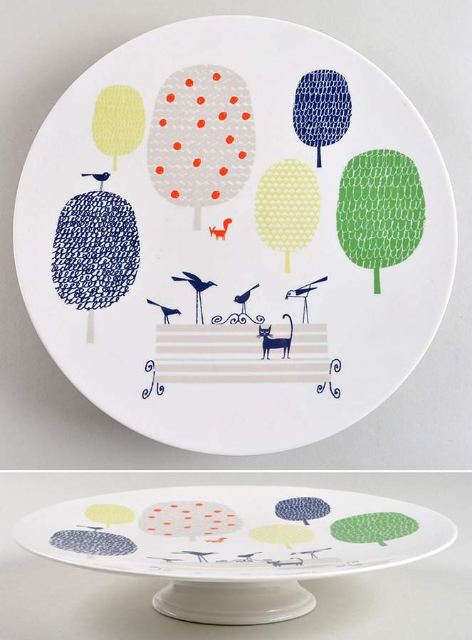 Hopscotch Drive About Town Cake Plate by Lenox-1