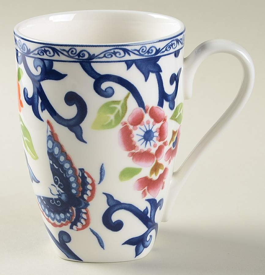 Mandarin Square Blue Accent Mug by Ralph Lauren China-1