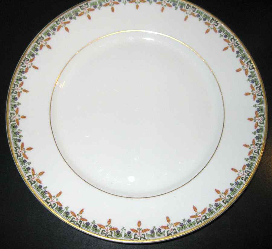 LIM598 Dinner Plate by Limoges-French-1