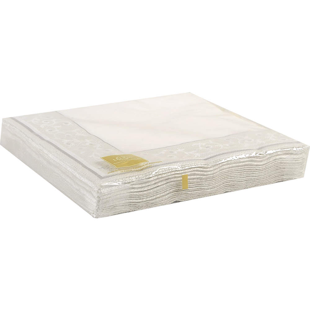 Opal Innocence Silver Package of Paper Luncheon Napkins by Lenox-1