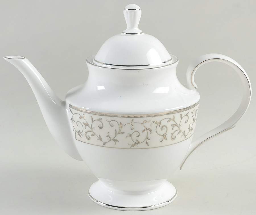 Opal Innocence Silver Teapot & Lid by Lenox-1