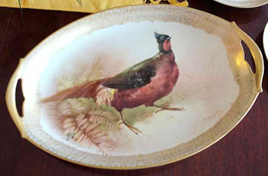 LSS270 14" Oval Serving Platter by Lazarus Straus & Sons-1