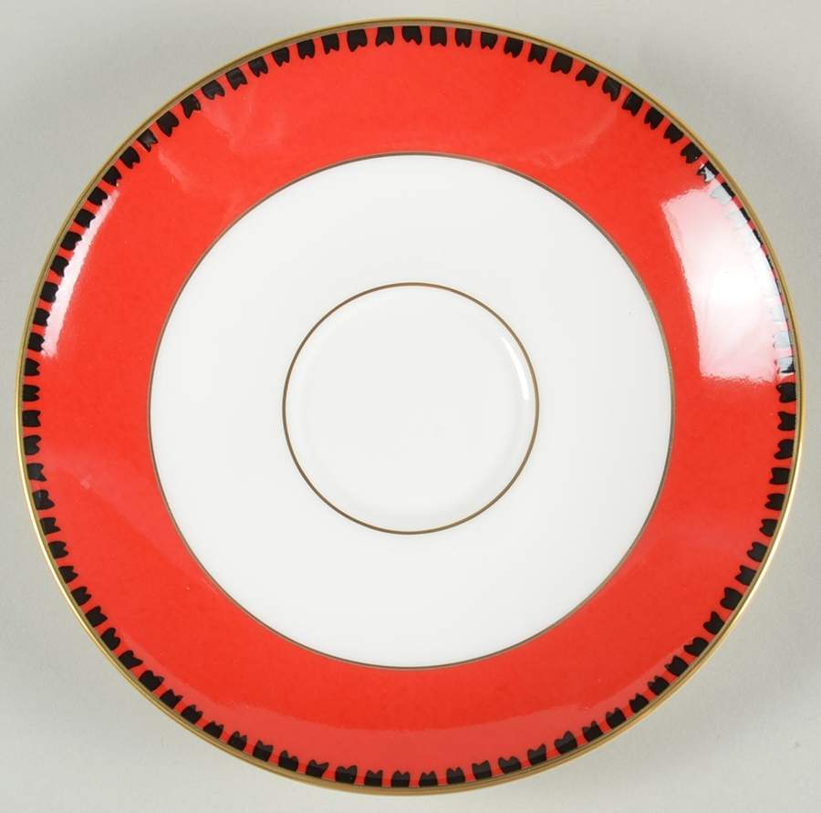 Zebras Gold Saucer by Lenox-1