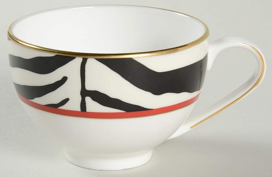 Zebras Gold Footed Cup by Lenox-1