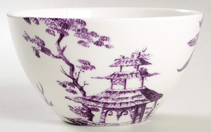 Toile Tale Amethyst 5" All Purpose Bowl by Lenox-1