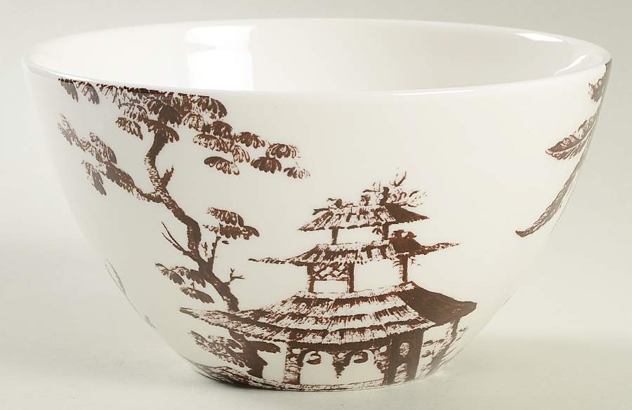 Toile Tale Chocolate 5" All Purpose Bowl by Lenox-1