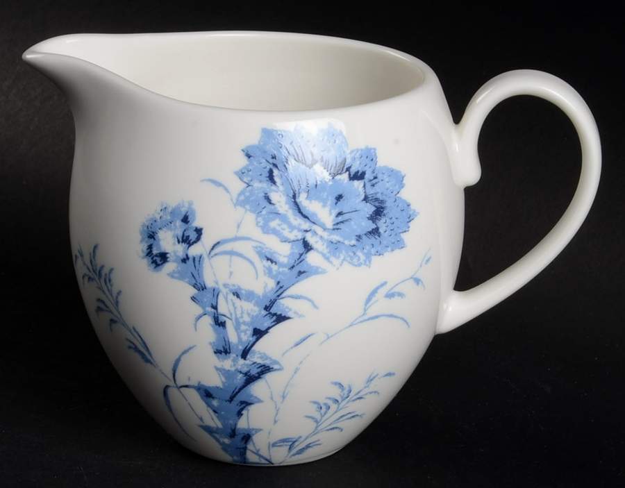 Toile Tale Sky Blue Creamer by Lenox-1