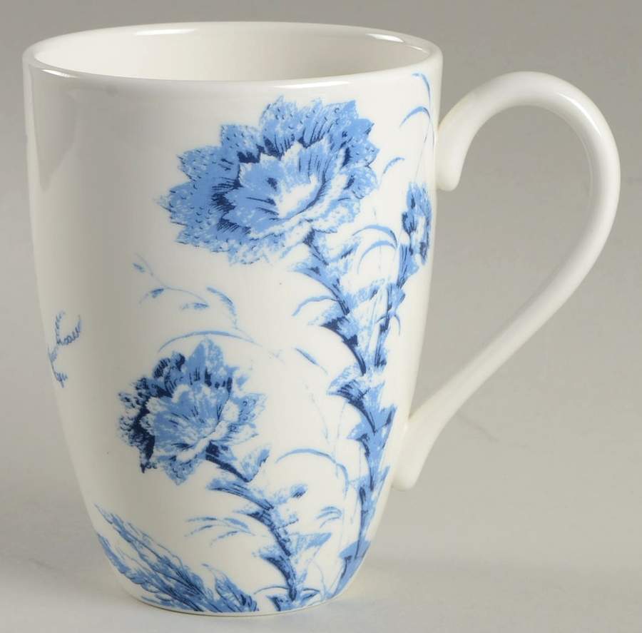 Toile Tale Sky Blue Mug by Lenox-1