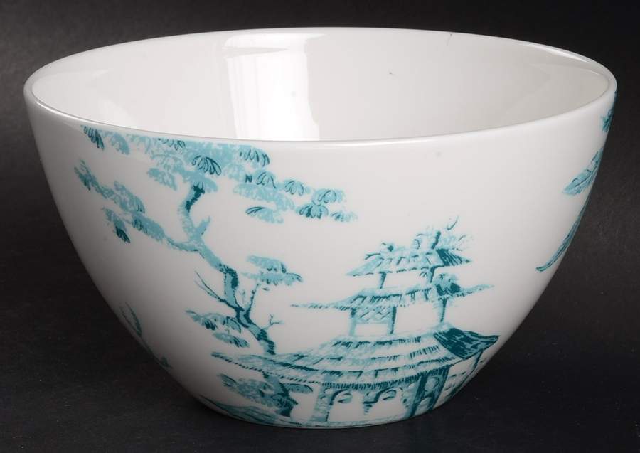 Toile Tale Teal 5" All Purpose Bowl by Lenox-1