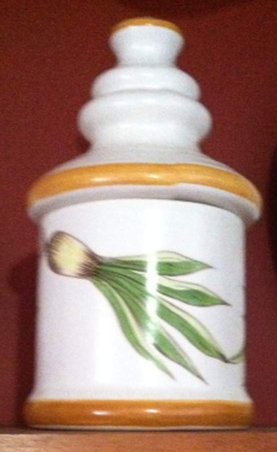 LGA126 Small Storage Jar & Lid by Laurie Gates-1