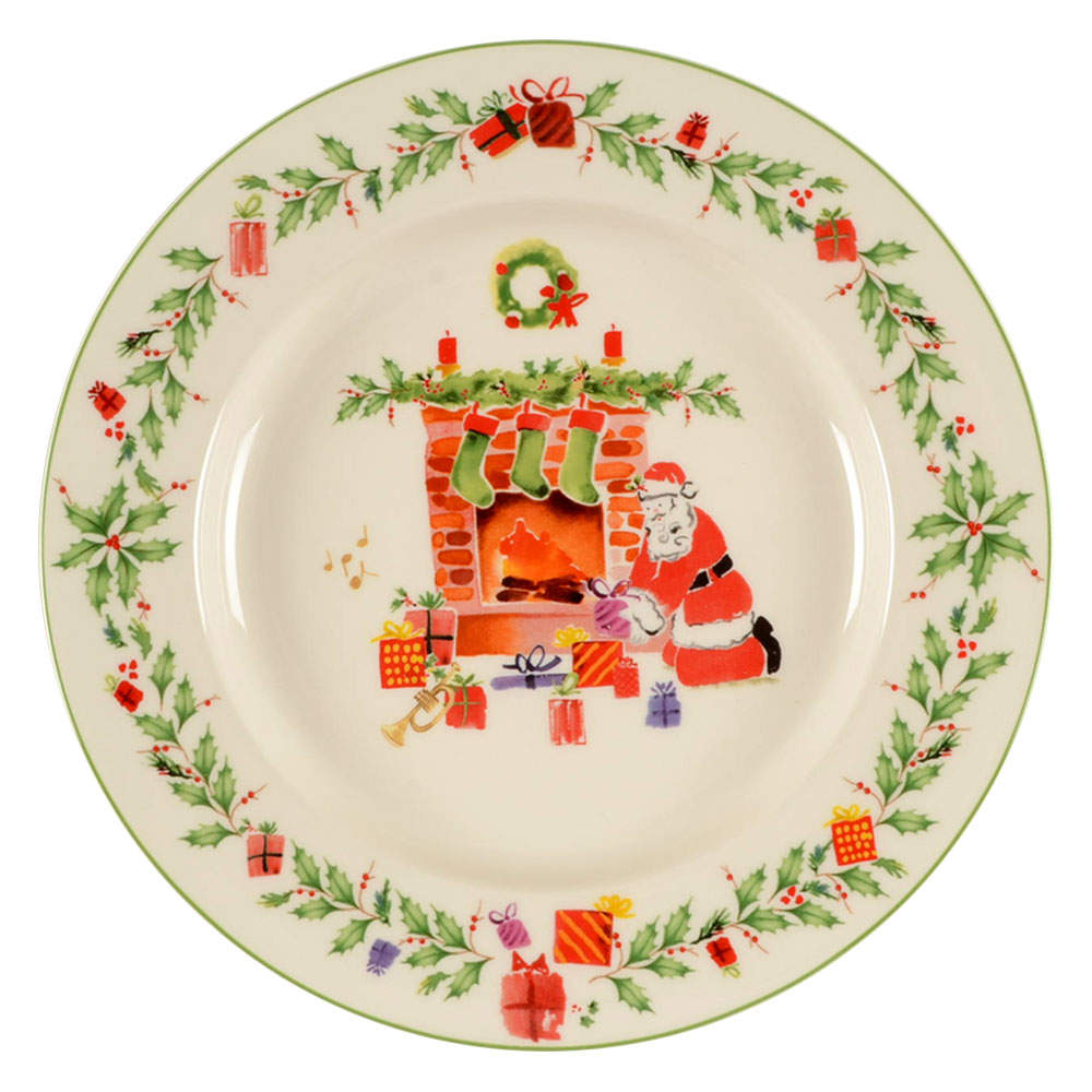 Holiday Inspirations & Illustrations Luncheon/Salad Plate by Lenox-1