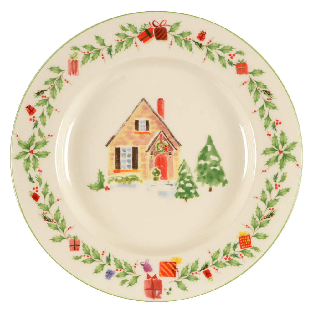 Holiday Inspirations & Illustrations Luncheon/Salad Plate by Lenox-1