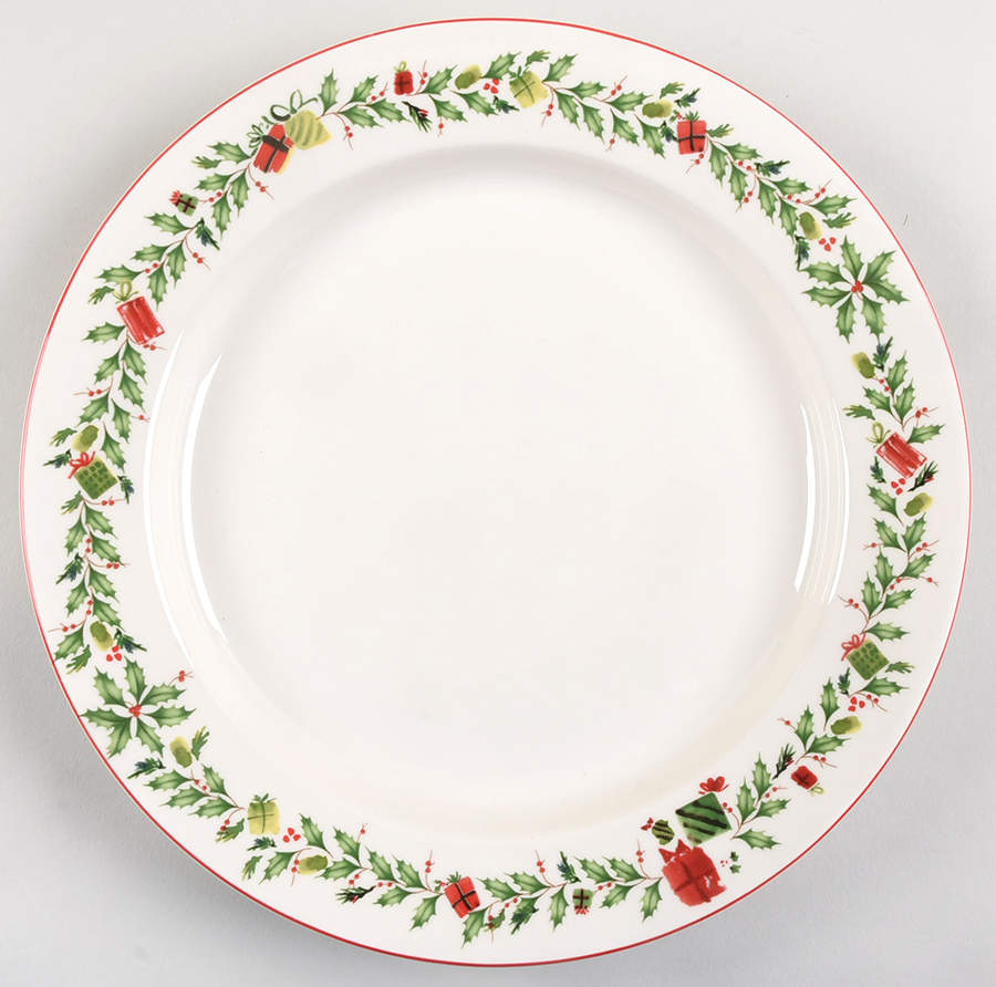 Holiday Inspirations & Illustrations Dinner Plate by Lenox-1