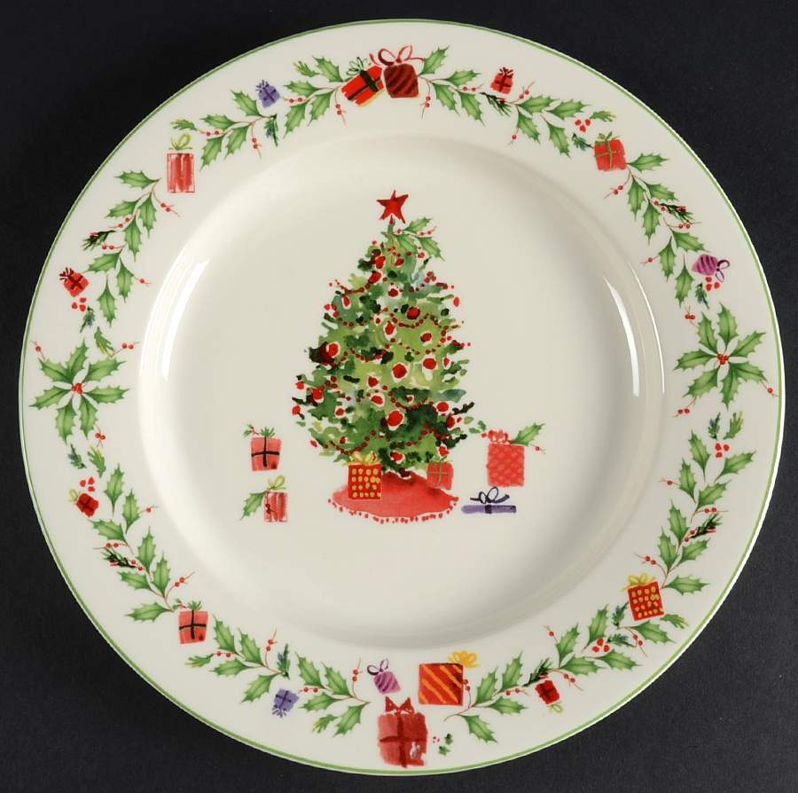 Holiday Inspirations & Illustrations Luncheon/Salad Plate by Lenox-1