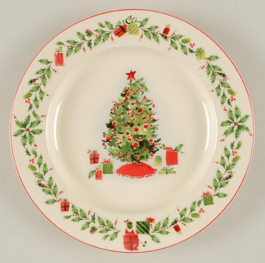 Holiday Inspirations & Illustrations Luncheon/Salad Plate by Lenox-1