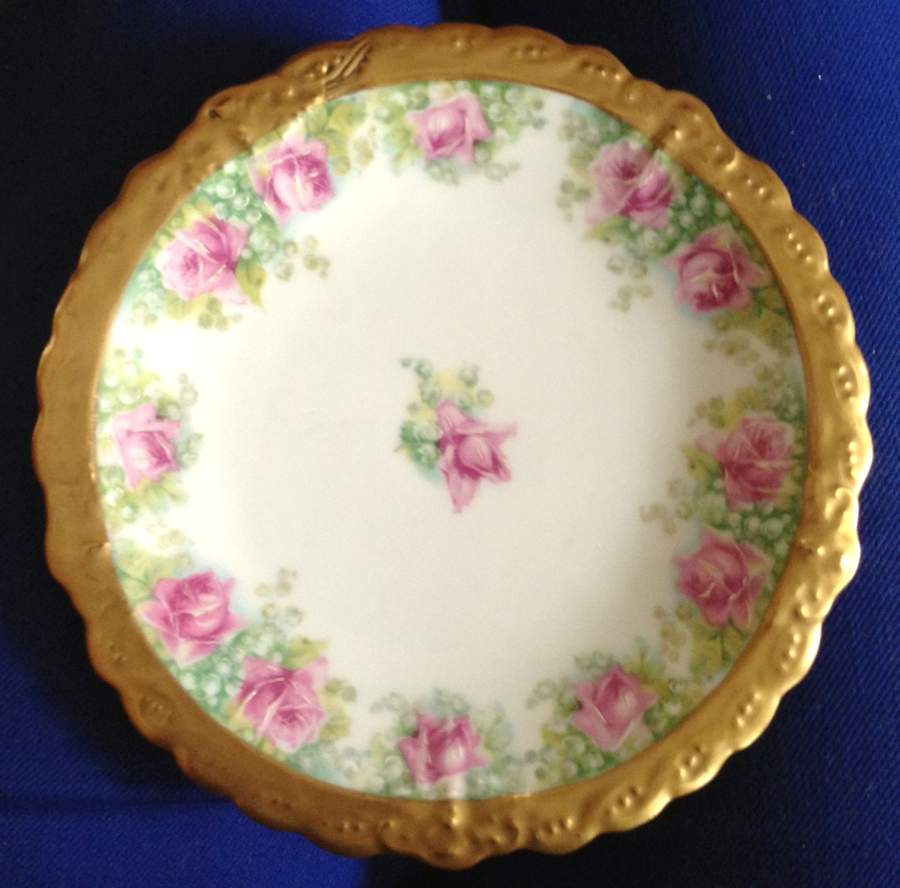 LRI17 Dessert/Pie Plate by LRL Limoges-1