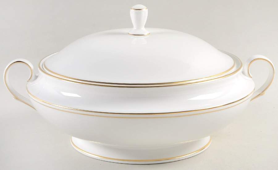 Federal Gold (Reintroduced 2013) Round Covered Vegetable by Lenox-1