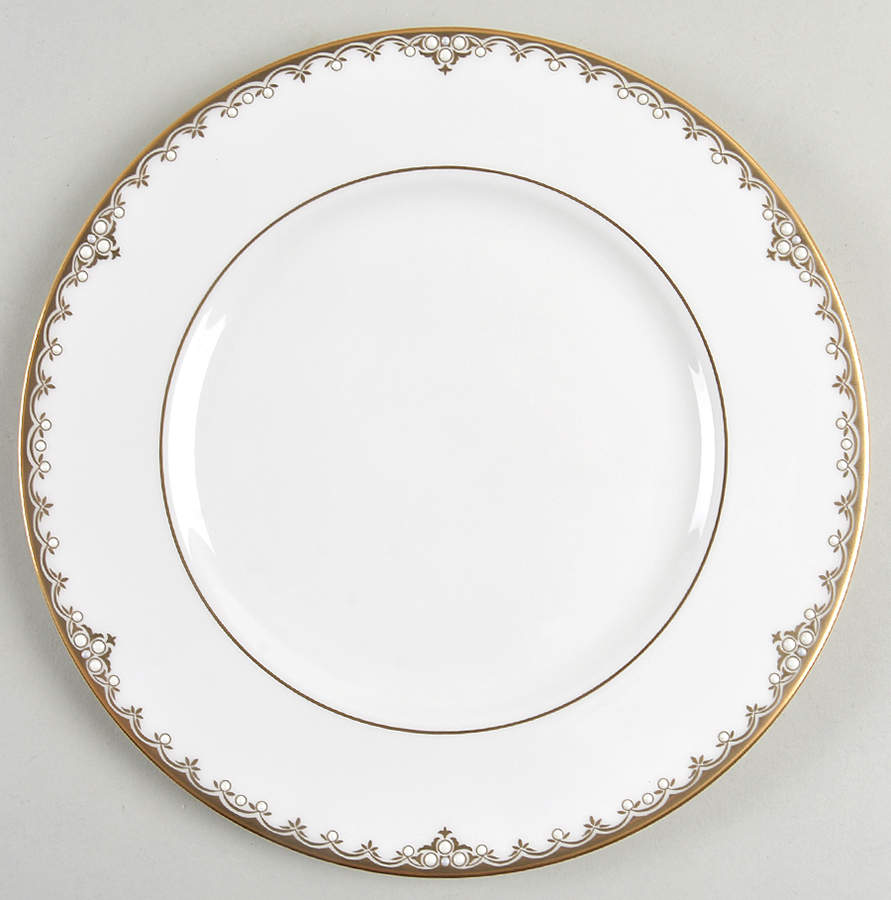 Federal Gold (Reintroduced 2013) Accent Luncheon Plate by Lenox-1