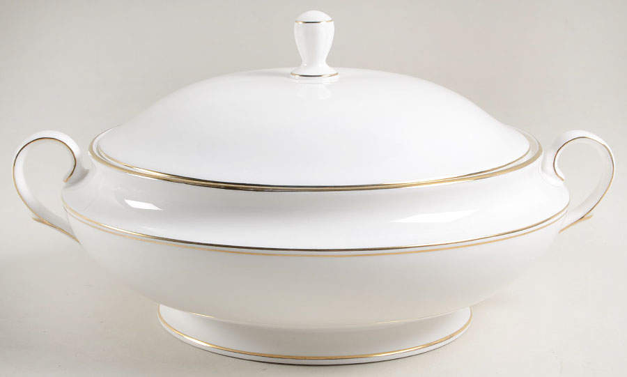 Federal Gold (Reintroduced 2013) Round Covered Vegetable by Lenox-1
