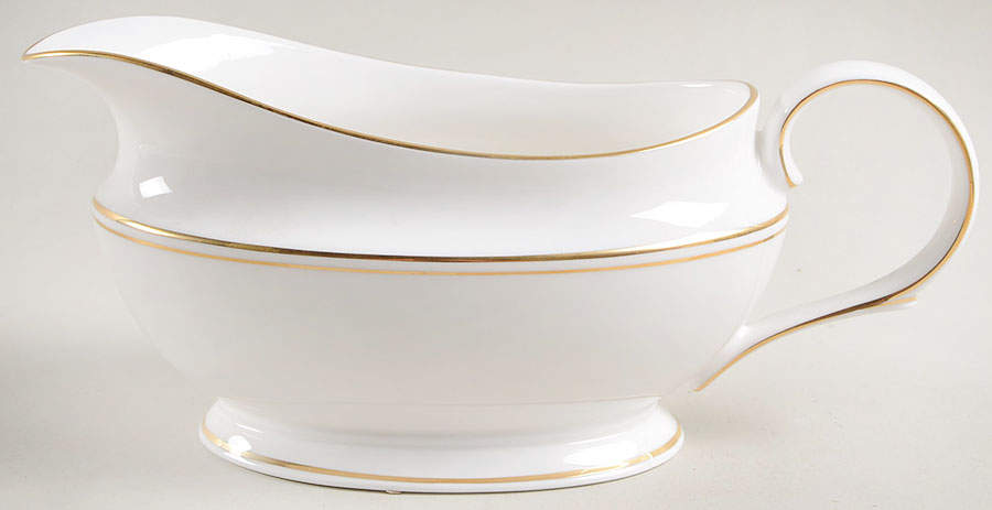 Federal Gold (Reintroduced 2013) Gravy Boat by Lenox-1