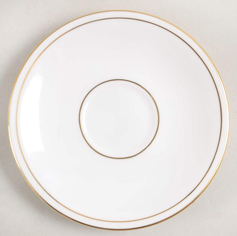 Federal Gold (Reintroduced 2013) Saucer for Flat Demitasse Cup by Lenox-1