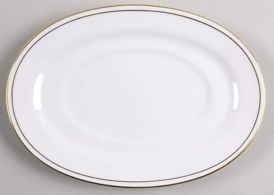 Federal Gold (Reintroduced 2013) Underplate for Gravy Boat by Lenox-1