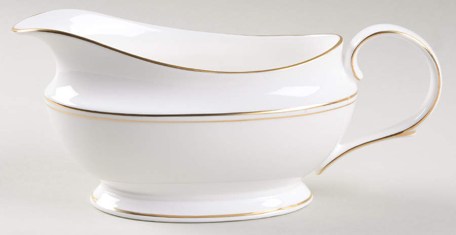 Federal Gold (Reintroduced 2013) Gravy Boat by Lenox-1