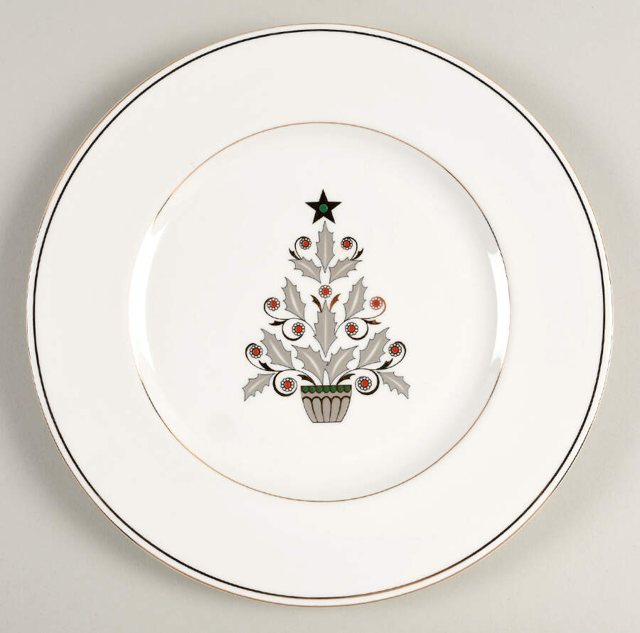 Federal Gold (Reintroduced 2013) Accent Luncheon Plate by Lenox-1