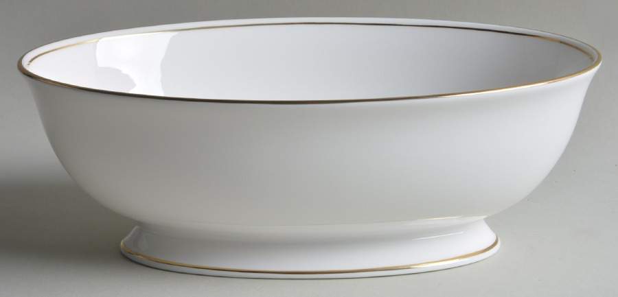 Federal Gold (Reintroduced 2013) 9" Oval Vegetable Bowl by Lenox-1