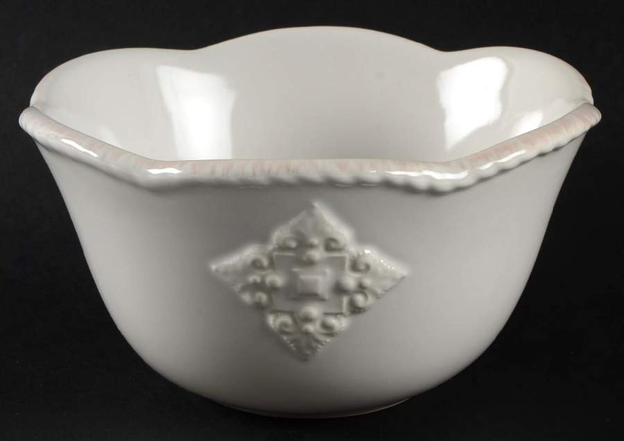 French Perle Charm Fruit/Dessert (Sauce) Bowl by Lenox-1