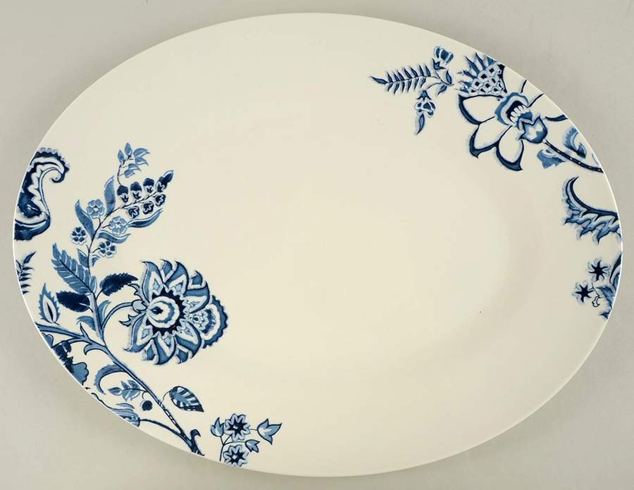 Dogwood Bloom 16" Oval Serving Platter by Lenox-1