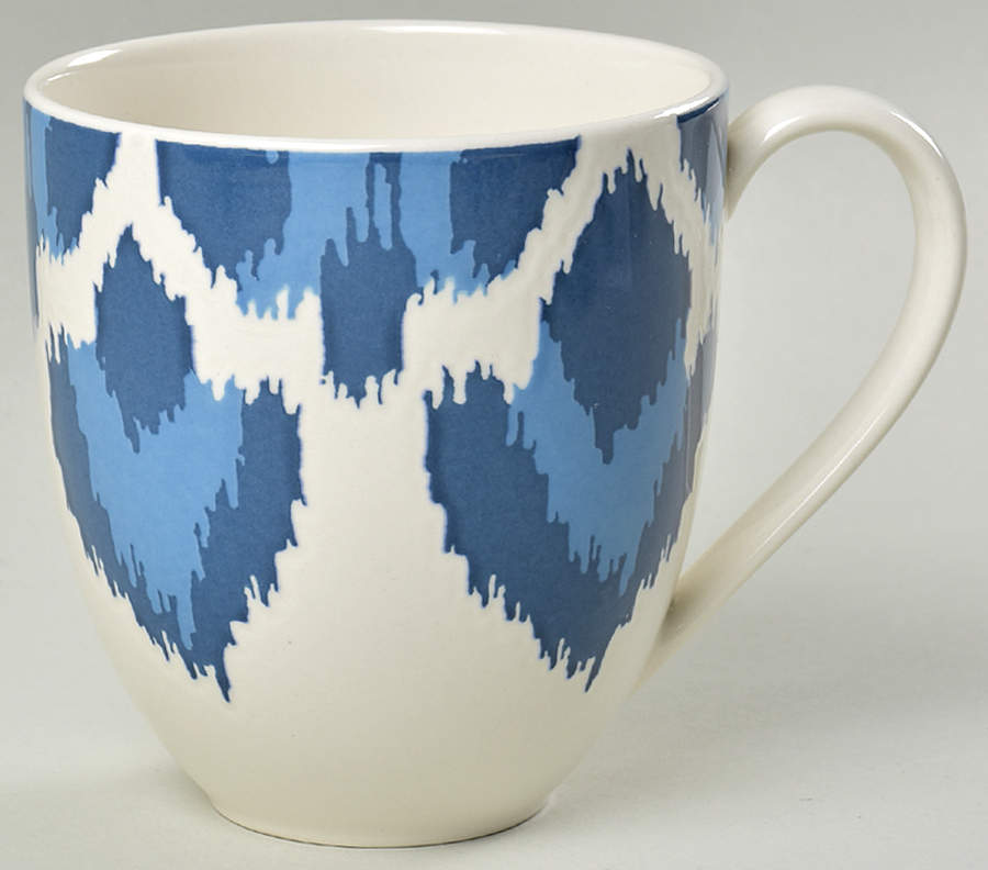 Deep Sea Ikat Mug by Lenox-1
