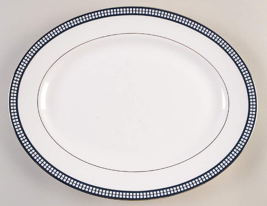 Escapade 13" Oval Serving Platter by Lenox-1