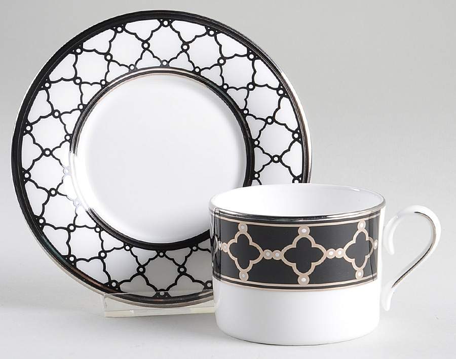 Garden Gala Flat Cup & Saucer Set by Lenox-1