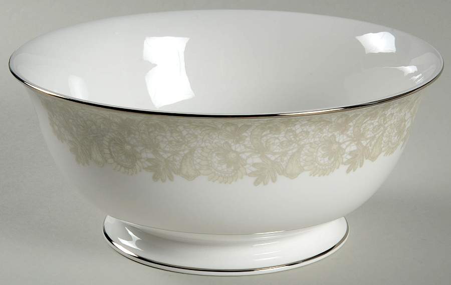 Lyrical Garden 8" Round Serving Bowl by Lenox-1