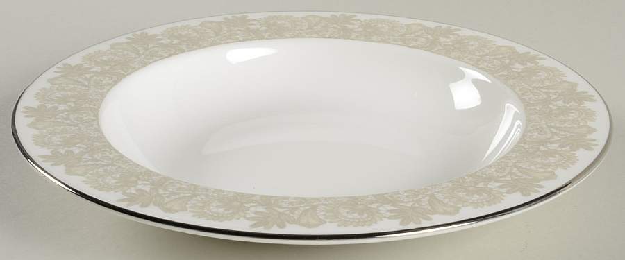 Lyrical Garden 9" Soup/Pasta Bowl by Lenox-1
