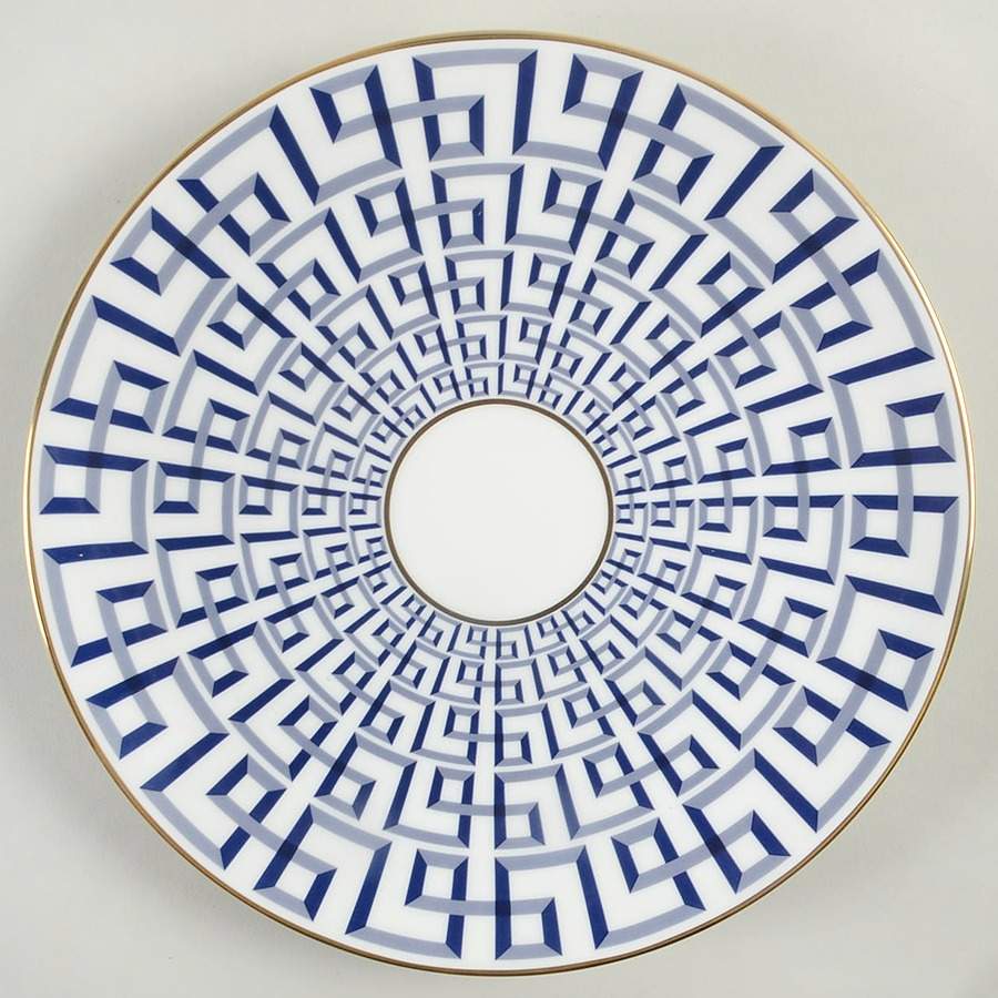 Darius Gold Coupe Accent Luncheon Plate by Lenox-1