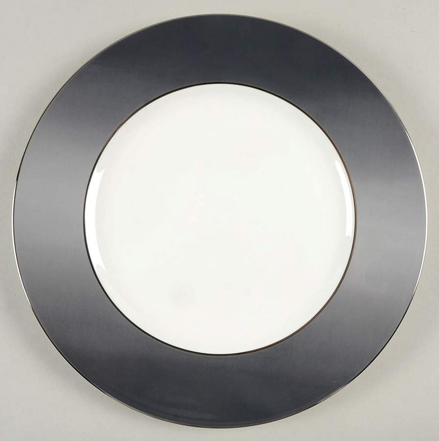 Darius Silver (Platinum) Dinner Plate by Lenox-1