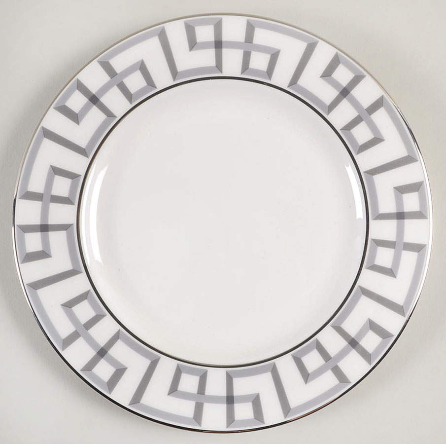 Darius Silver (Platinum) Salad Plate by Lenox-1