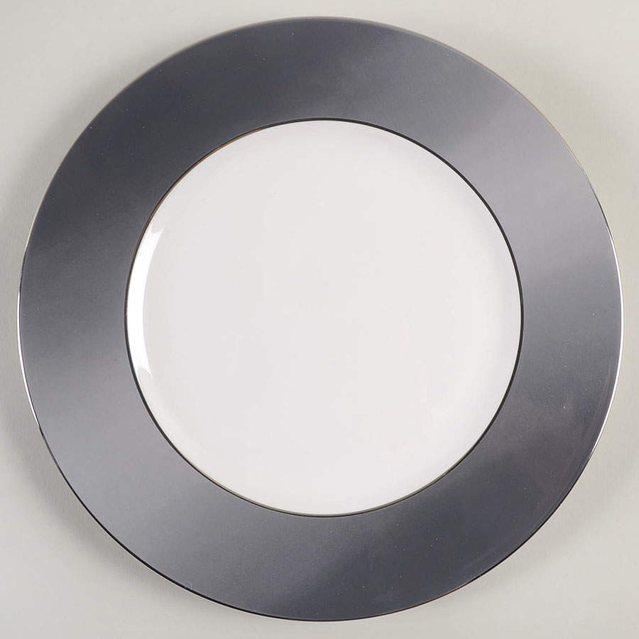 Darius Silver (Platinum) Dinner Plate by Lenox-1