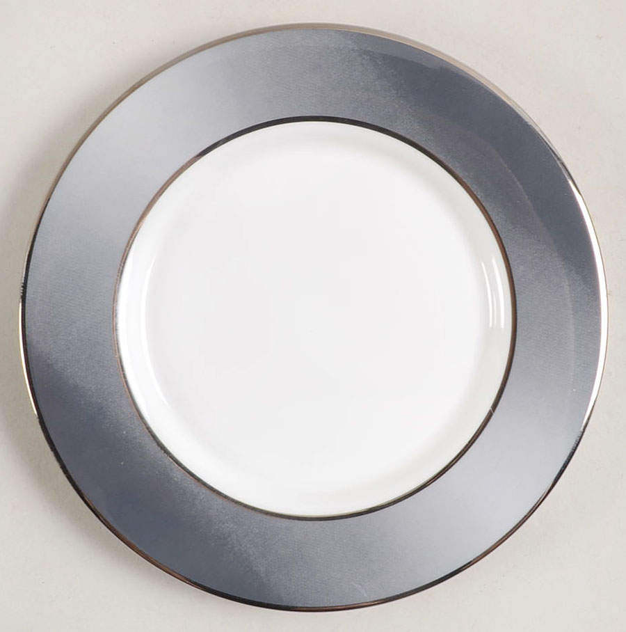 Darius Silver (Platinum) Saucer for Flat Cup by Lenox-1