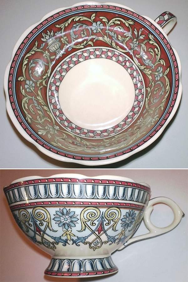 LIM630 Footed Cup by Limoges-French-1