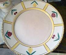LMA8 Chop Plate (Round Platter) by Lamas (Italy)-1