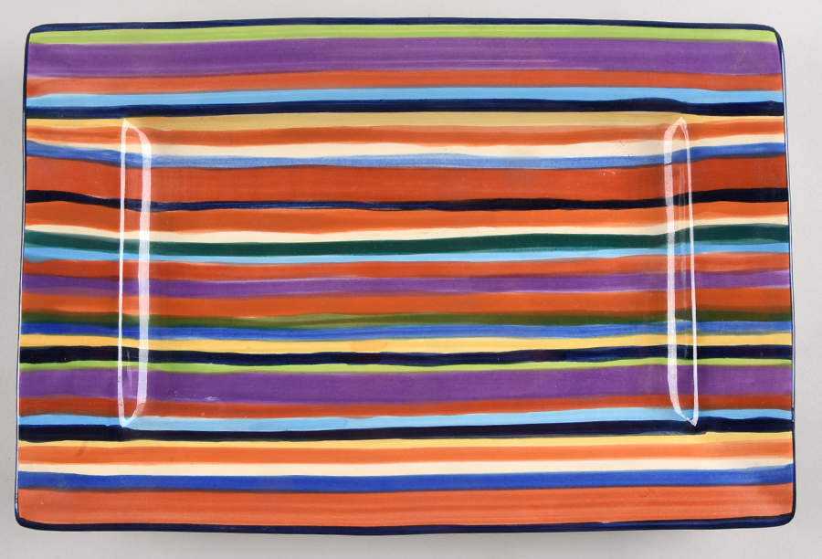 Casablanca 11" Oval Serving Platter by Living Art-1
