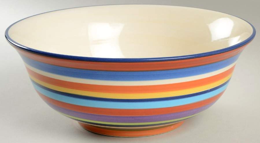 Casablanca 11" Large Salad Serving Bowl by Living Art-1