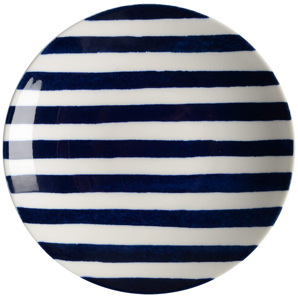Charlotte Street Blue Tidbit Plate by Lenox-1